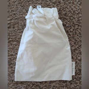 Hanna Andersson Canvas White Drawstring Dust Bag Never Used!